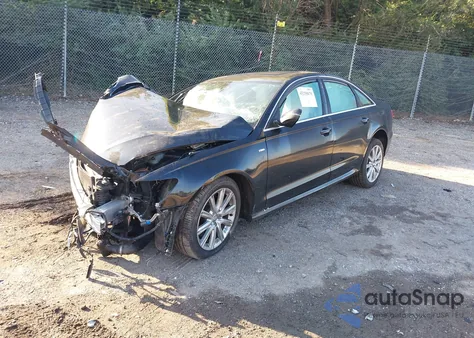 2014 Audi A6 Prestige из США, поврежденный, VIN WAUHMAFC5EN040385